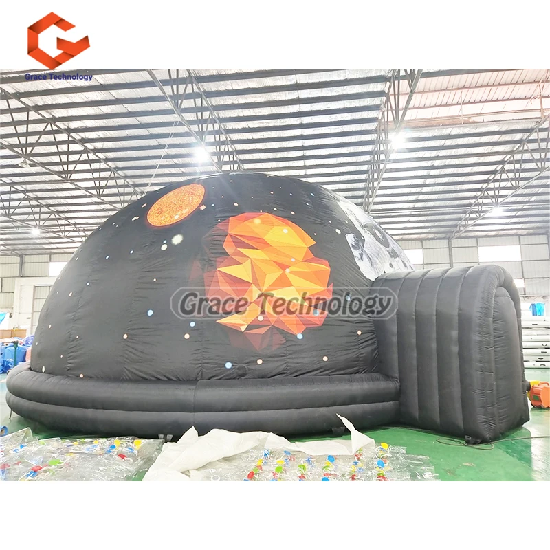 Giant 10m Inflatable Planetarium Igloo Dome Outdoor Inflatable Projection Dome Portable Inflatable Astronomy Tent for Schools