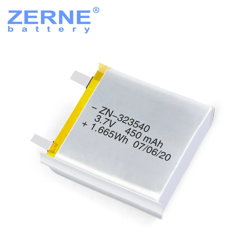 Custom Rechargeable 3.7V 450Mah 135Mah 1500Mah 1600Mah 2500Mah 2900Mah Li-Polymer Li Po Lithium Polymer Battery