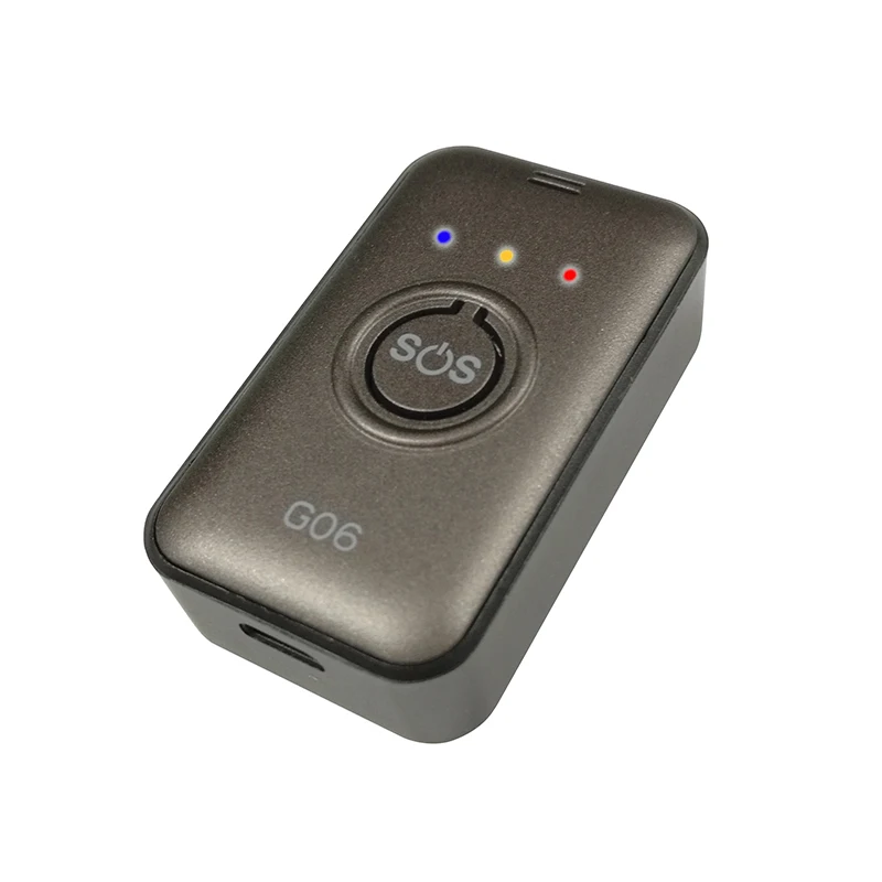 G06 Long Standby Micro Hidden Personal GPS Tracker Real Time Tracking SOS Panic Calling Alarm for Kids Children Elderly Ladies