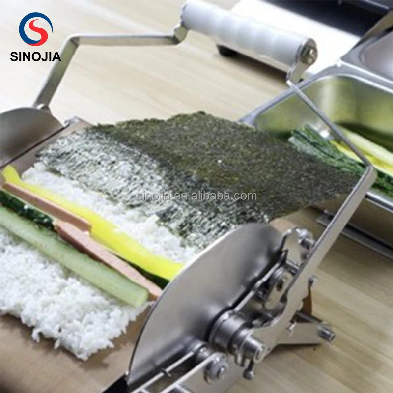 Easy Operate Square Sushi Machine / Japanese Automatic Sushi Rice Ball Making Machine