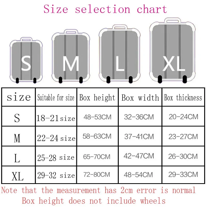 Wholesale Traveler Accessories Print On Demand Travel Luggage, Protective Cover Suitcase Protect Duffle Case Covers/