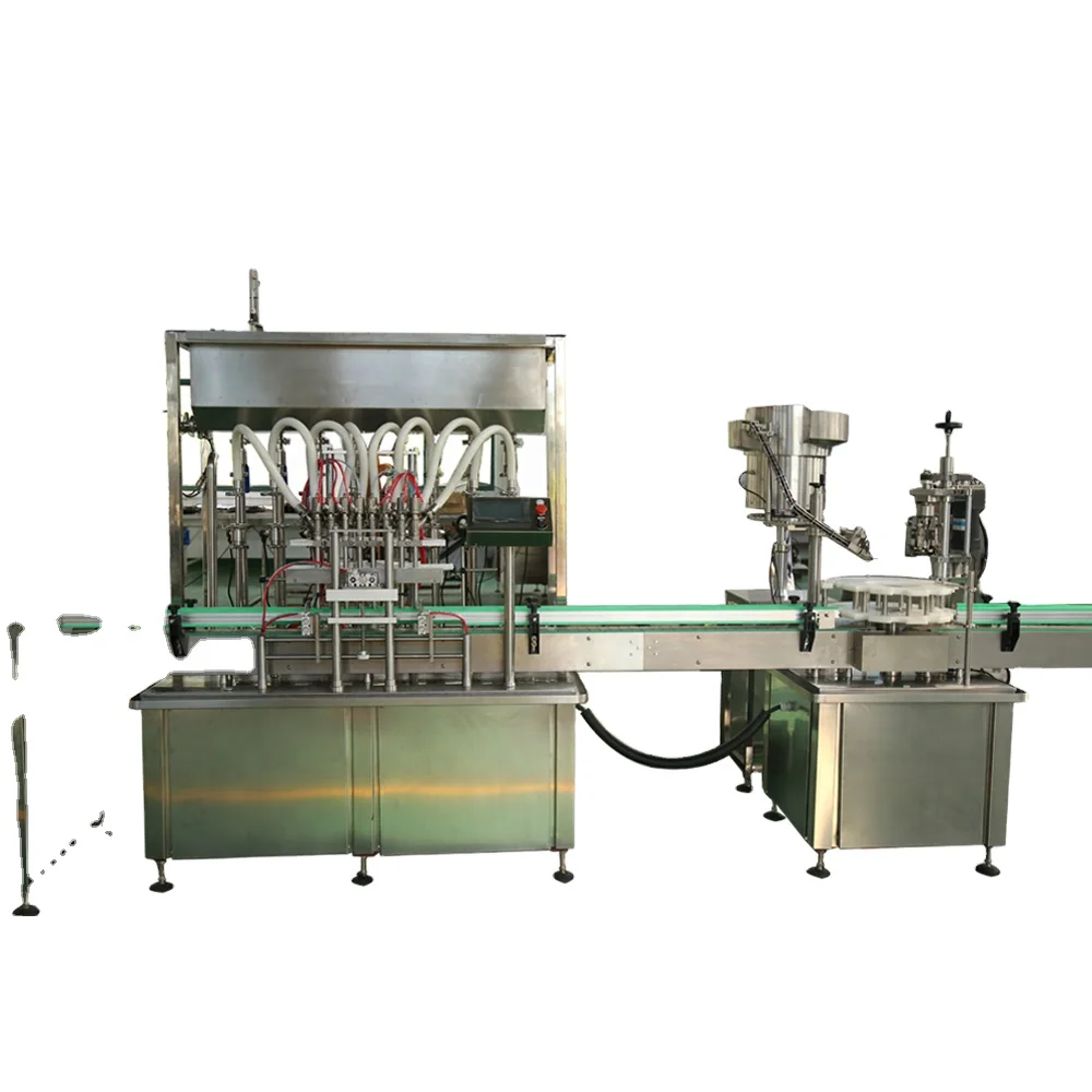 professional packing machine canola oil labeling filling capping machine top quality manufacturer