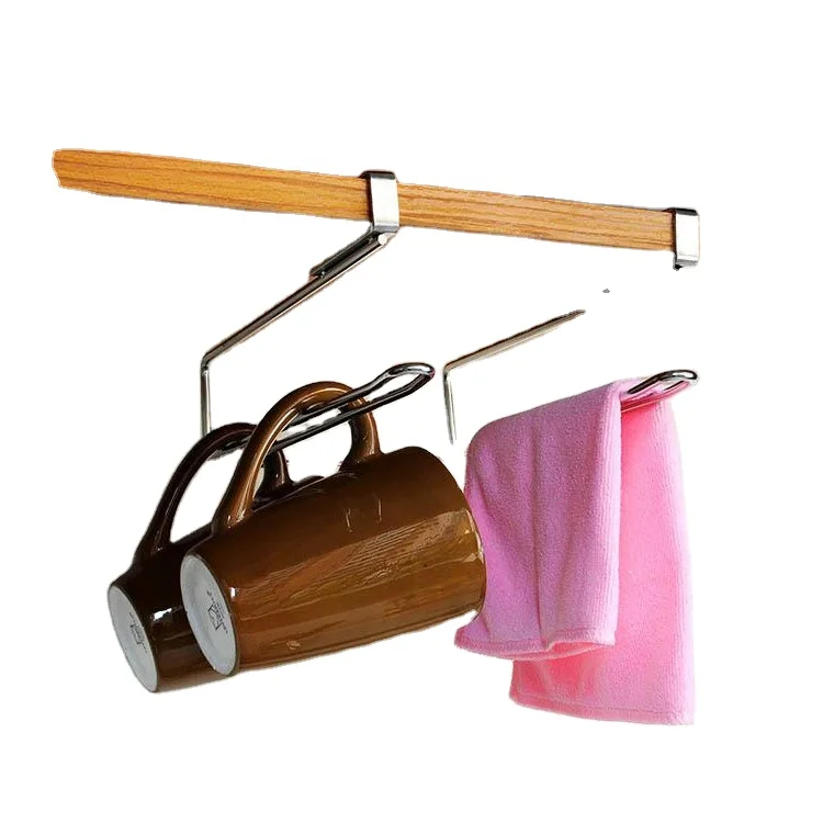 Kitchen wallpaper roll rack multifunctional stainless steel hanging storage rack kitchen supplies storage rack