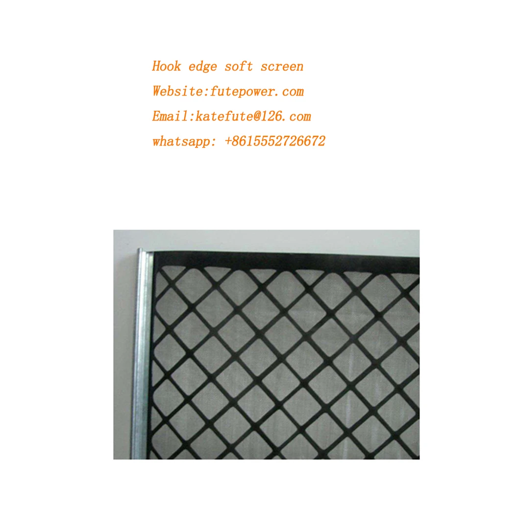 DERRICK oil vibrating Hook edge soft screen / FLC2000  SWACO NOV shale shaker screen