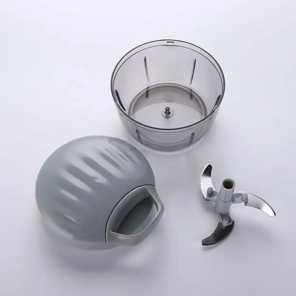 Shule Multi-function Hand Portable Manual Stirrer Vegetables Onion Food Masher Garlic Cutter Chopper