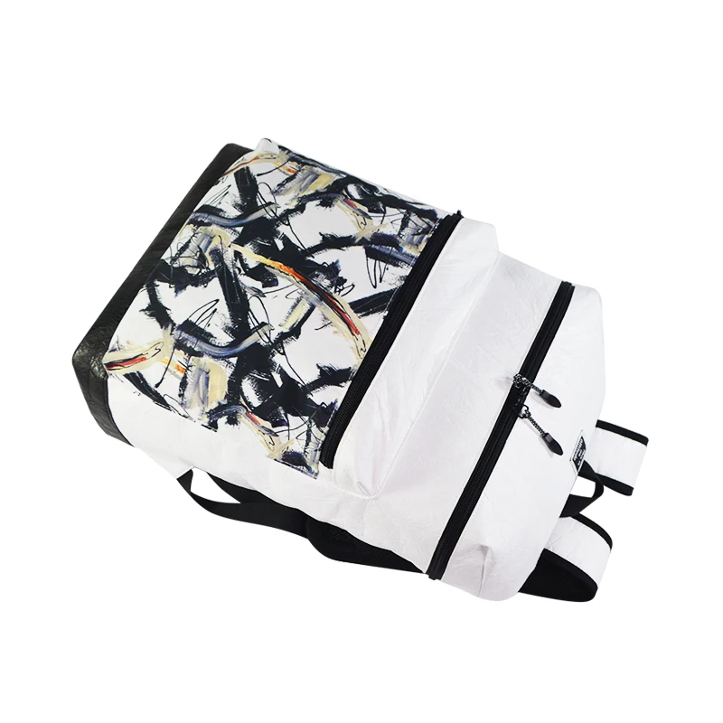 2022 new design new material dupont paper bag waterproof tyvek backpack bag rucksack mochila back pack school bags bagpack
