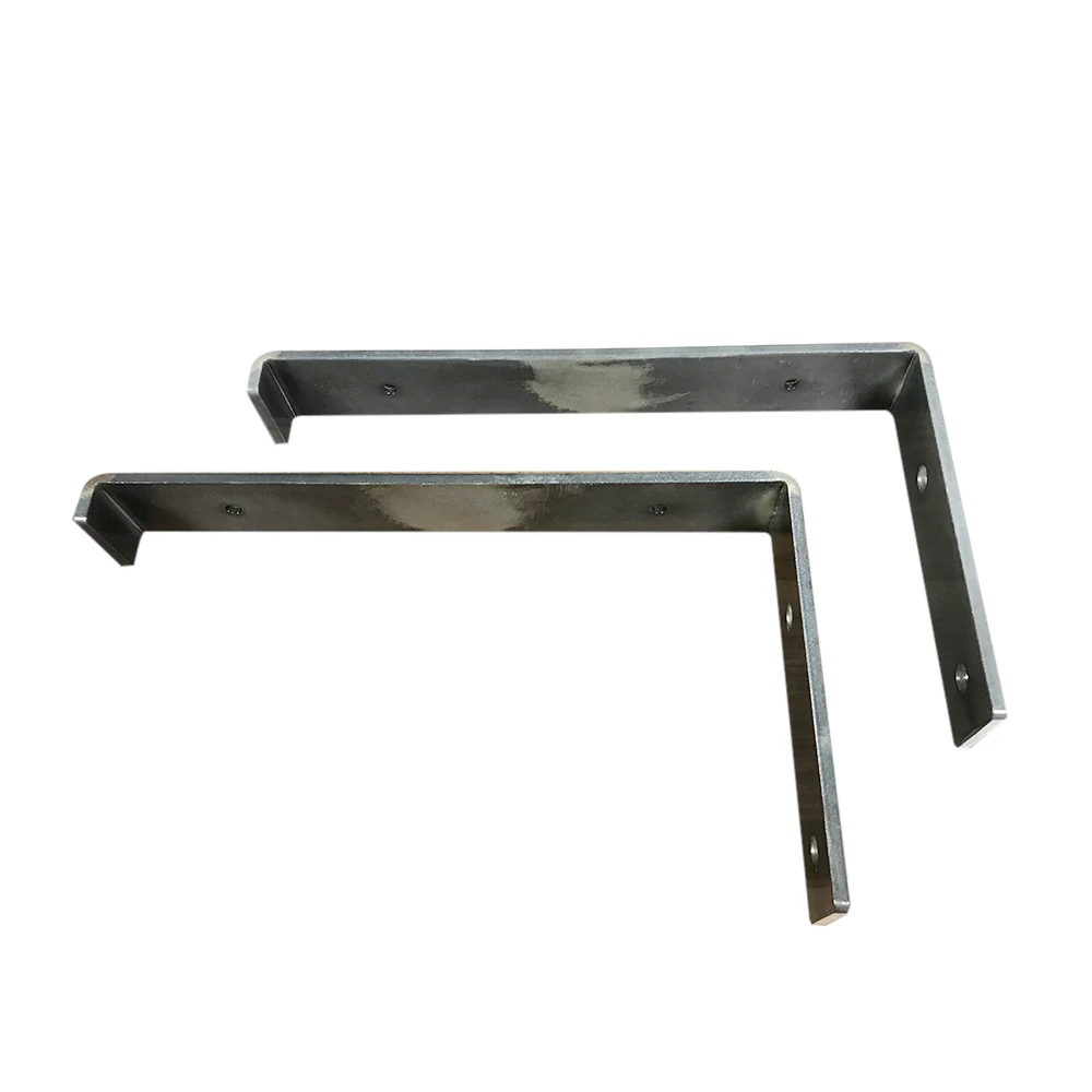 Iron L Shaped Angle Art Heavy Duty Practical Bracket Corner Brace Support Shelf For Home Living Room Coffee Shop Kitchen