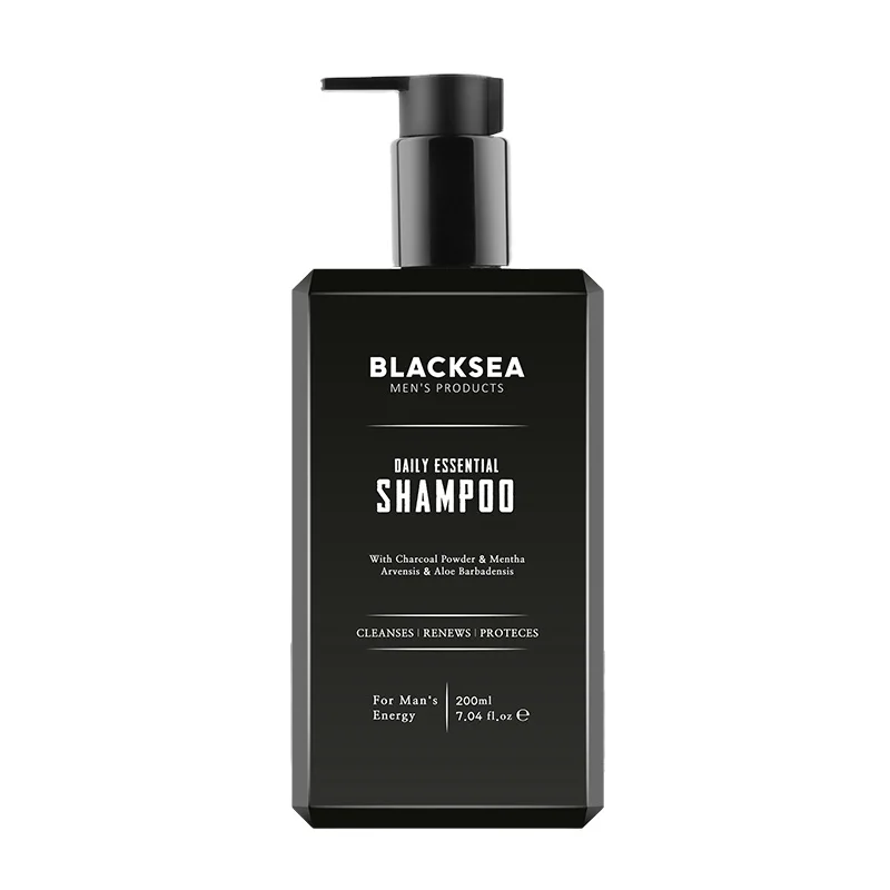 Private Label Sulphate Free Wholesale Deep Cleaning Natural Plant Men Hair Shampoo