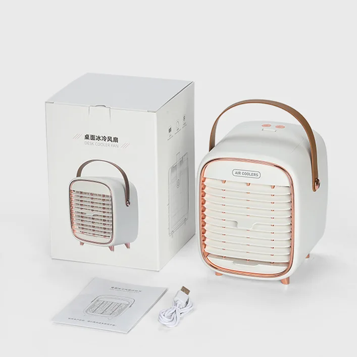 Creative summer desktop modern small USB conditioners  air cooler condition mini fans  portable air conditioner