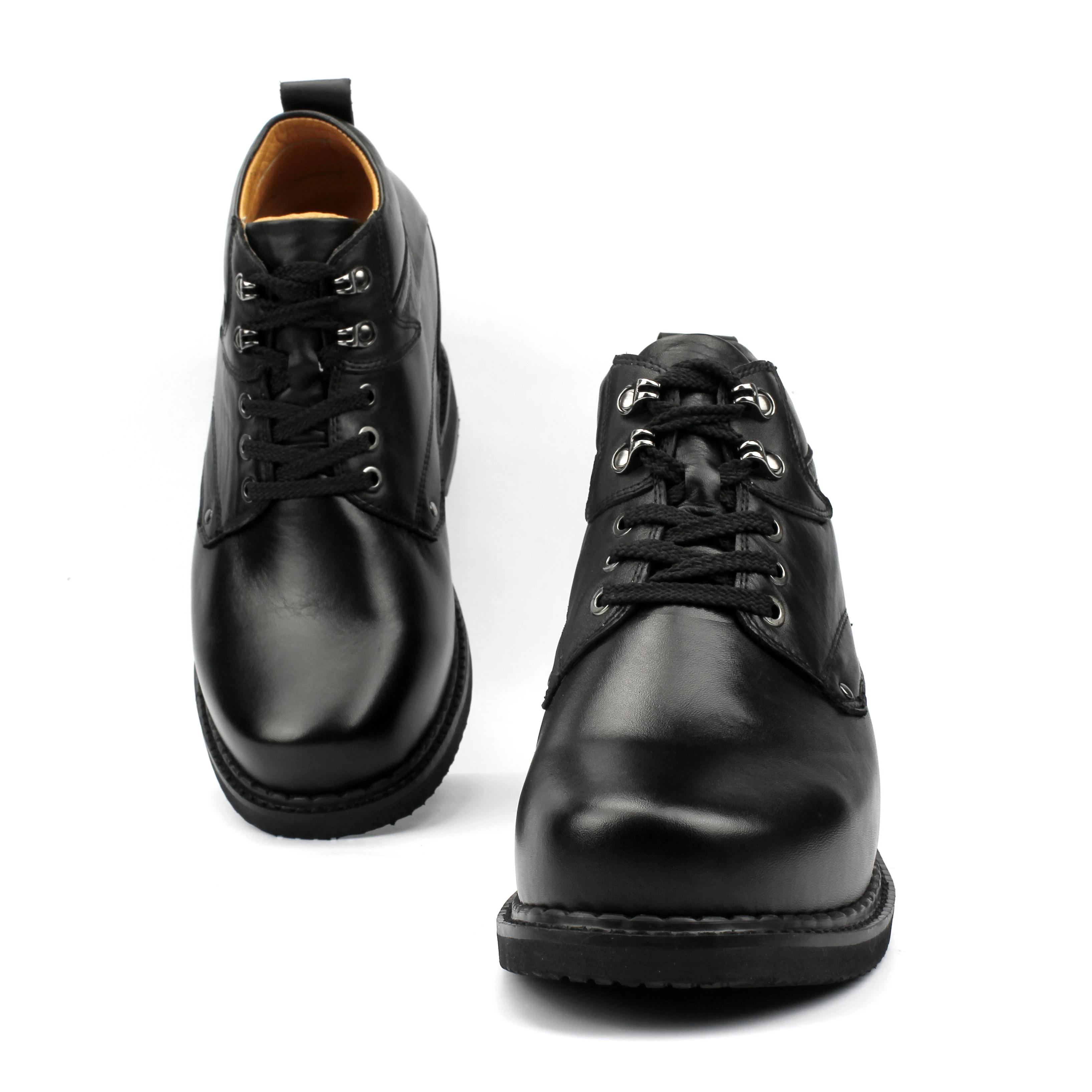 CF formal height increasing shoes genuine leather elevator boots for men