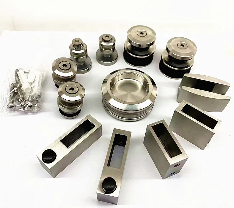 Balcony Stair Glass Inox Balustrade Accessory Handrail Fittings System 304 316 Stainless Steel Railing Accessories