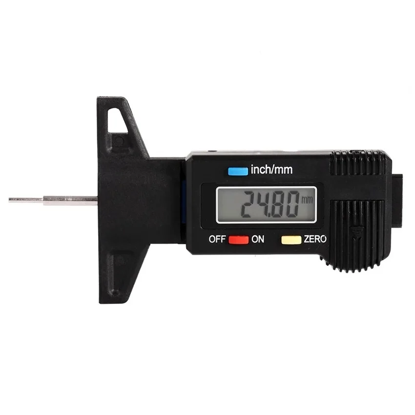 Competitive Price High Precision LDC Display Digital Tyre Tread Depth Gauge For Brake Shoe Pad Wear Snap Gauge
