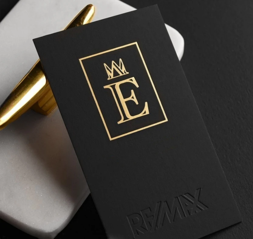 OEM thank you card for hair business custom paper tags for clothing beauty salon business card