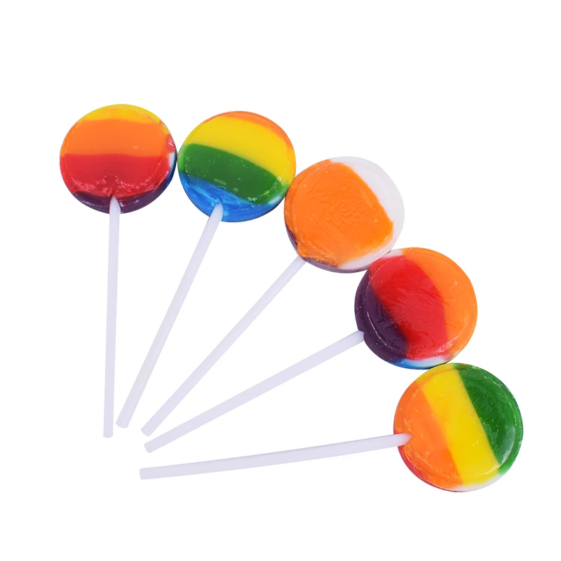 
Manufacturer Direct Sale 8G Round Flat Lollipop For Daily Candies Wtih Competitive Price 