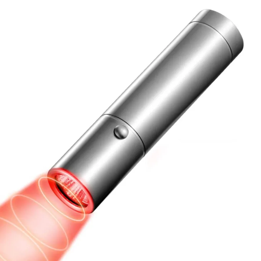 Небесно-Голубой портативный ближнего инфракрасного света фонарик 630nm 660nm 850nm ручной Красный световое перо