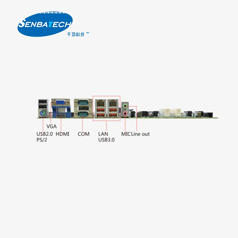 Motherboard LGA1151 6th~9th Gen Pentium/Core i3/i5/i7 Processor Adopt Z370 Express Chipset