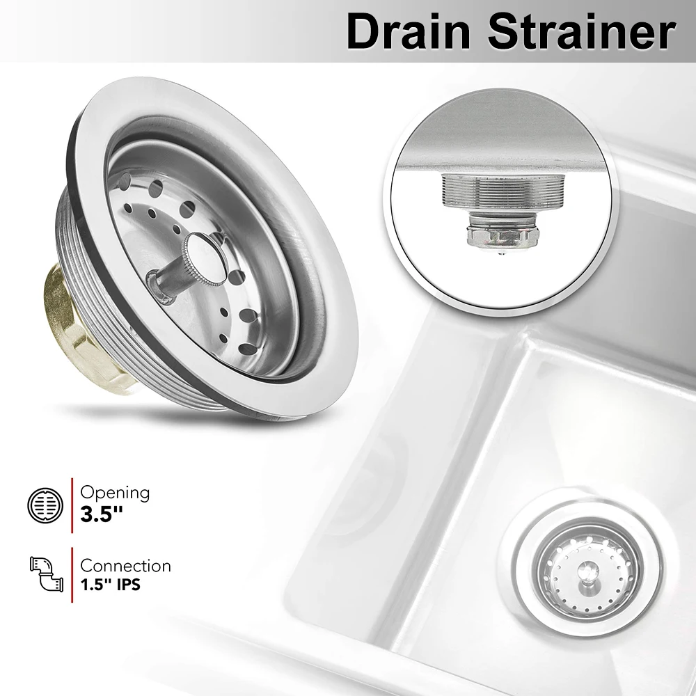 Stainless steel dirty/soiled dish table with Sink Bowls for Pass Through Dishwashers