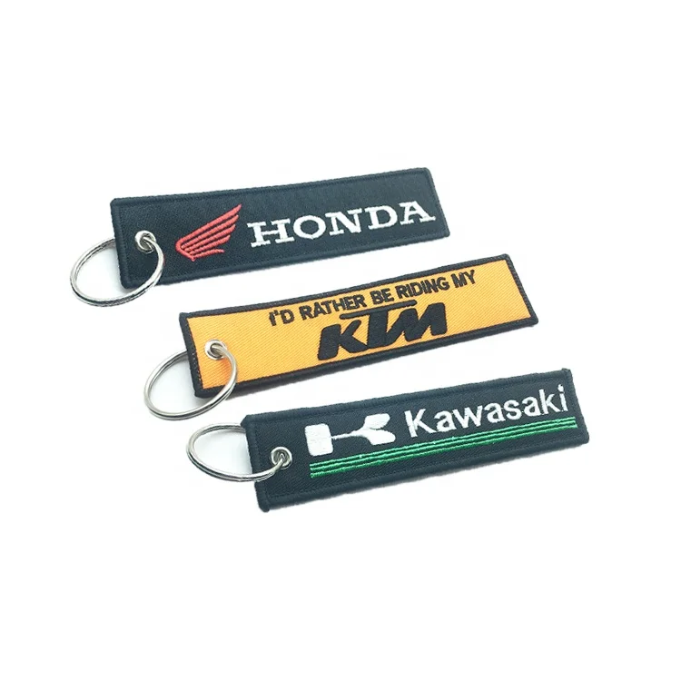 Fashion JEEP Offroad Fans Custom Car Logo Design Embroidery Flight Keychain