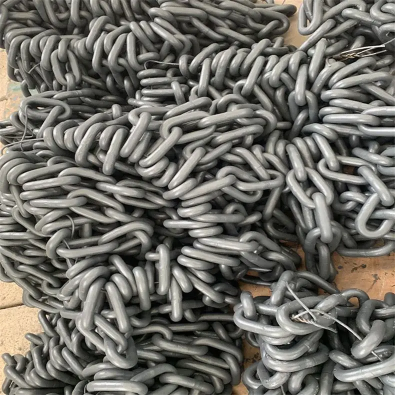 High Strength Hot DIP Galvanized Mining Chains for Coal Mining Conveyors