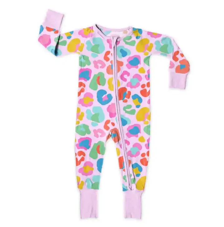 2024 Wholesale Long Sleeve Bamboo Baby Romper Bodysuit