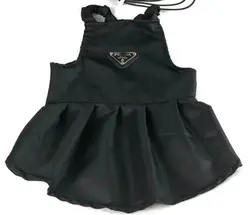 JXANRY Dog Black Luxury Dress Pets Designer Fashion Clothes Cat Comfortable Dress with Hat Popular Cat Clothes