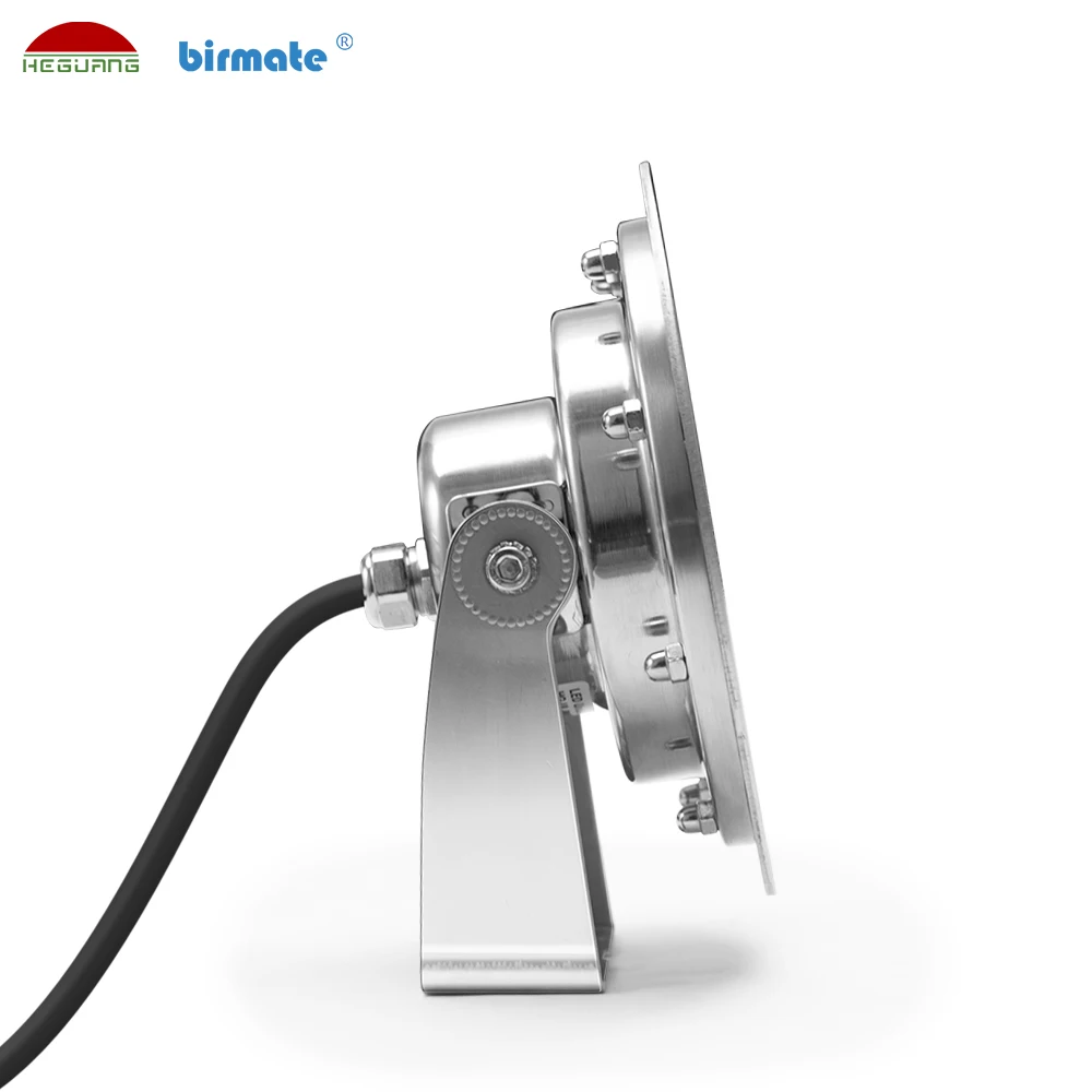 9W 12V RGB IP68 Structure waterproof 316l stainless steel led swimming pool light