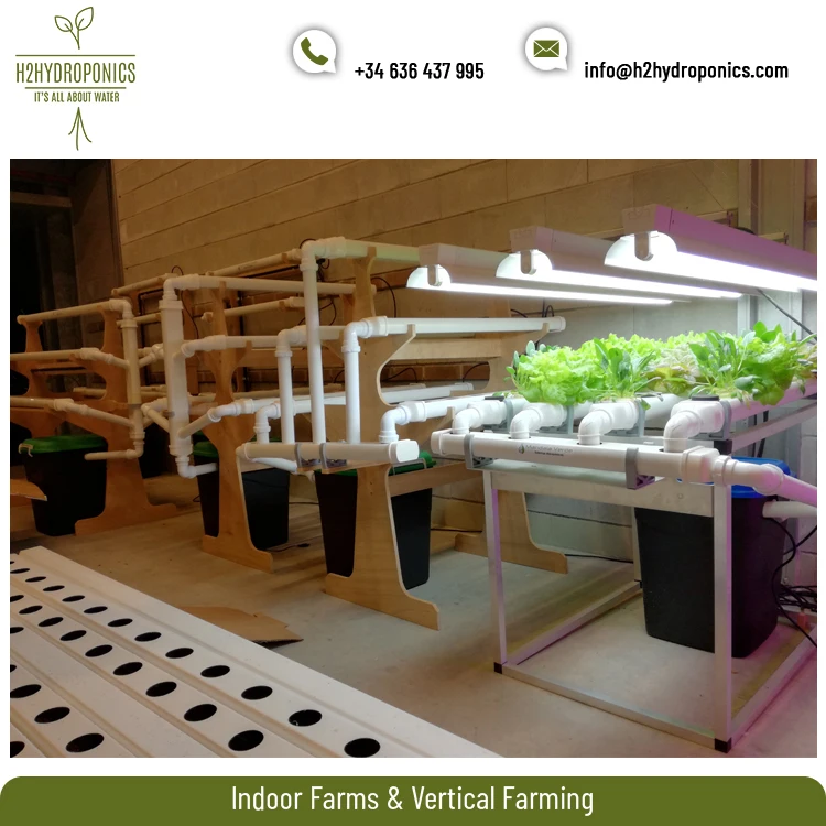 
Spain Best Selling Vertical Pipe Hydroponic System for Plant Growth 