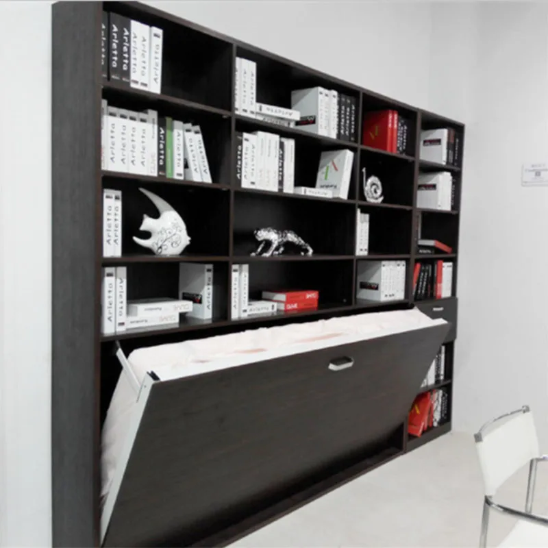 
New design wholesale folding bed multi-function wall bed horizontal murphy bed 