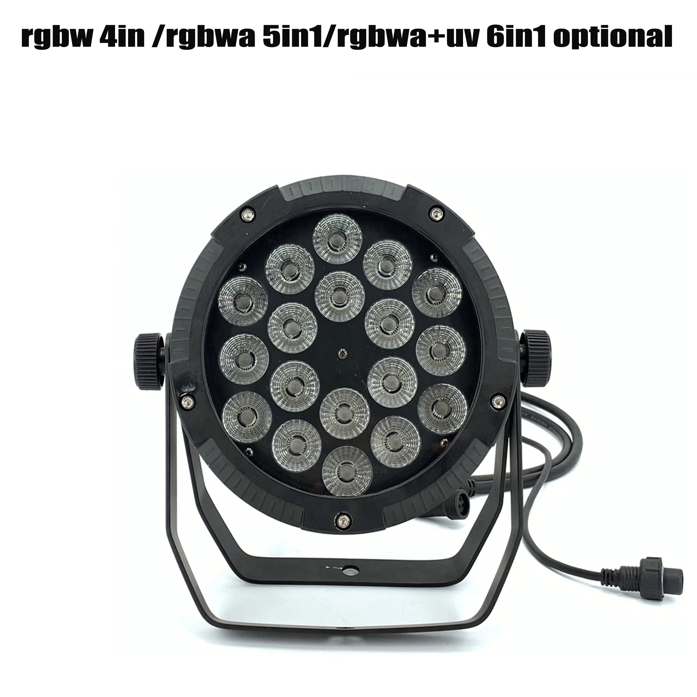 Wholesales outdoor IP65 18 x 18W rgbwa uv 6in1 DMX led par light