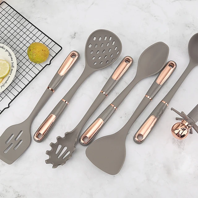Heat Resistant Customized Wholesale Colorful Household Home Kitchen Accessories Tools Cooking Utensils Set