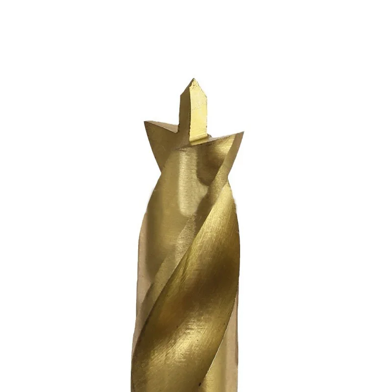 position brad point drill bits deep hole three point straight shank high speed steel drill bits for wood hss wood drill bit