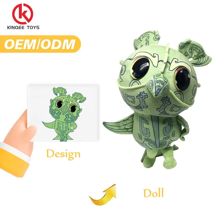 Hot sales Custom Designer Doll Customized Chinese Style Plushie Merch Cute Humanoid Plush Doll