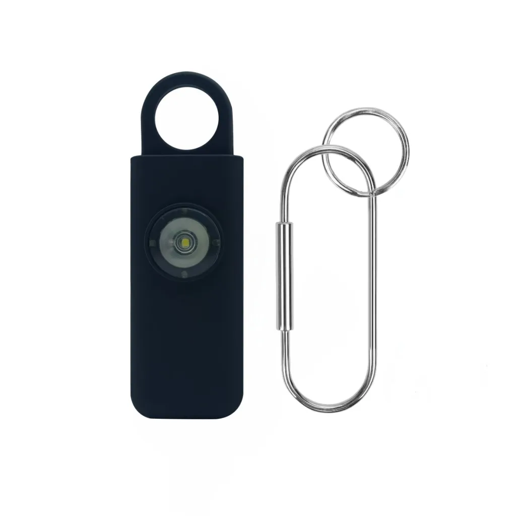 Key Chain Alarm made For Women children  personal safety alarm 130db Keychain Defense siren Portable Rechargeable Personal Alarm