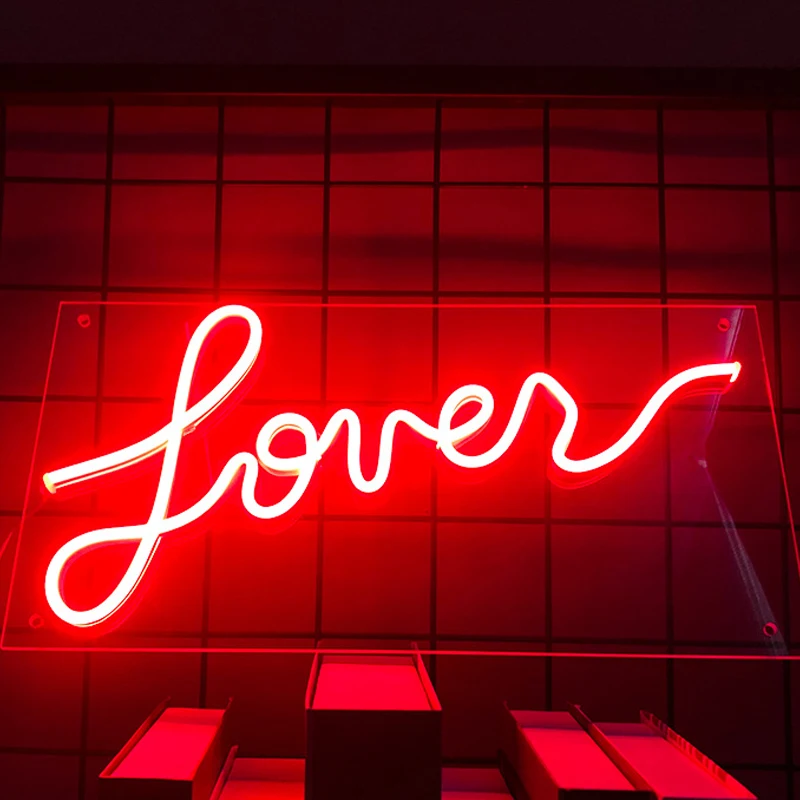 Drop shipping No MOQ shop wing customized letter custom led light neon wedding sign