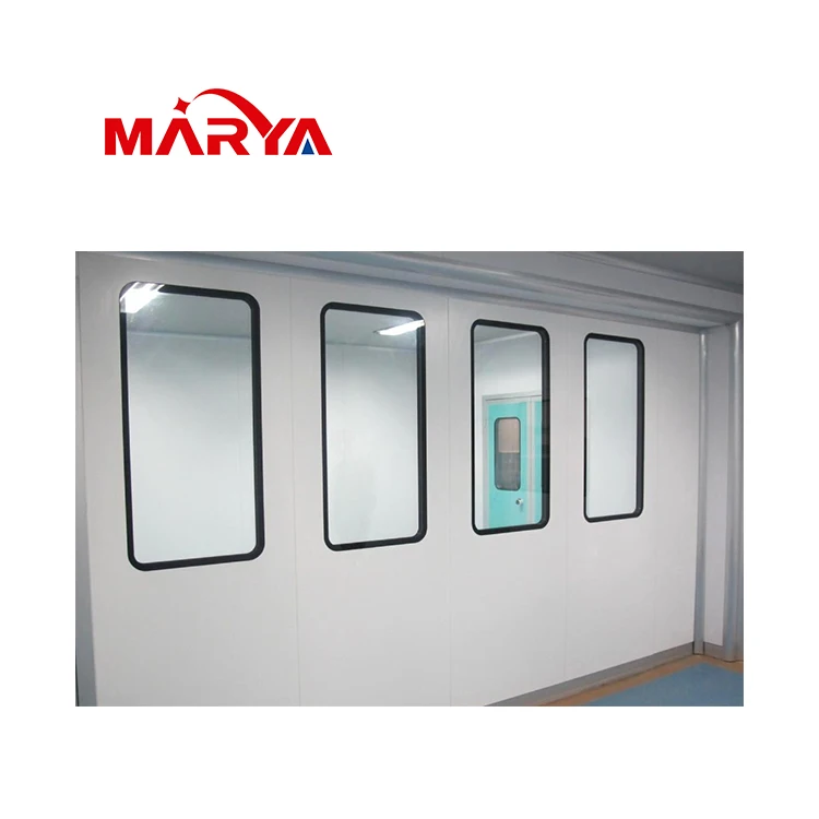 Marya China supplier high strength aseptic customized clean room window for pharmaceutical laboratory industry cleanroom