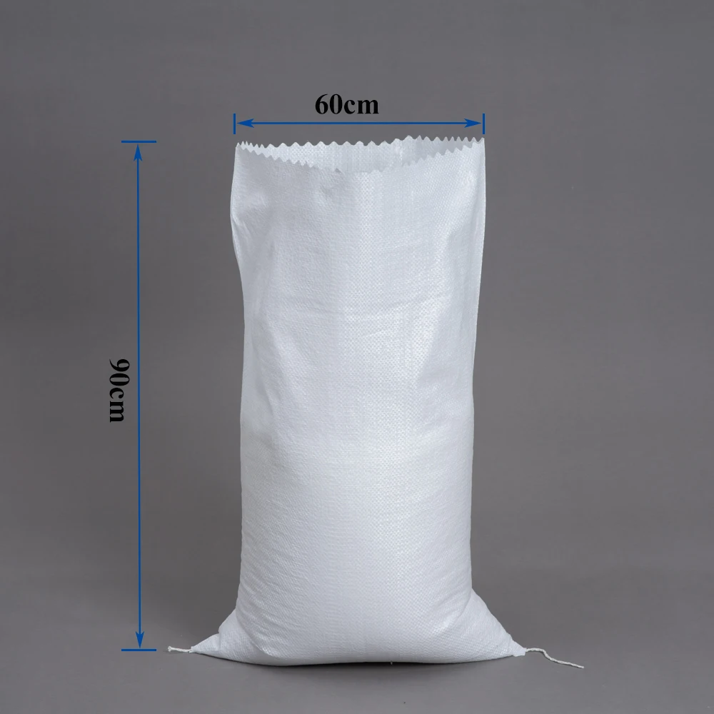 China Supplier Eco Friendly Pp Woven Sack Plastic Packaging 50kg Polypropylene Laminated Pp Woven Bag For Seeds Grain Rice Flour