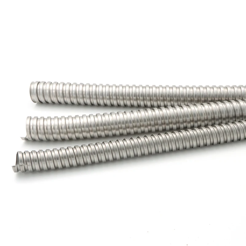 electrical flexible corrugated galvanized steel pipe for wire and cable protection
