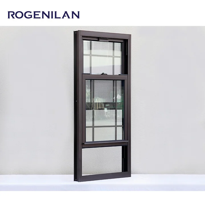 Aluminum vertical sliding shed windows Single-Hung Windows