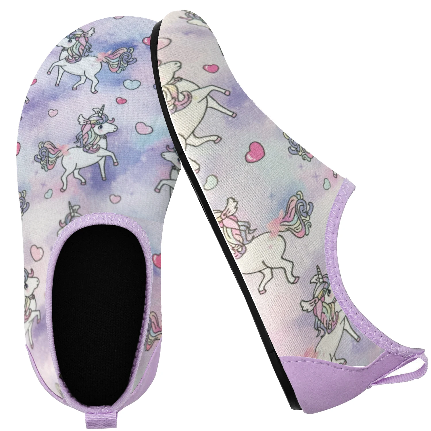 Kids Water Shoes Sport Beach Swimming Socks Printing Anti Slip Surf Barefoot Kids Shoes