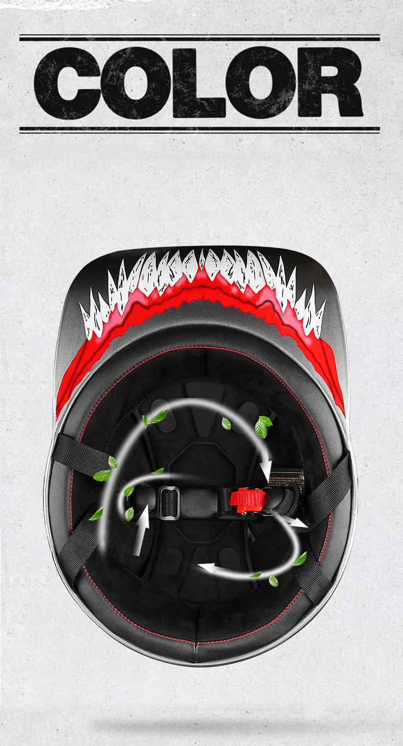 Wholesale Motorcycle cycling Helmets Baseball Cap Helmet Scooter Half retro bike motorcycle bump cap helmet