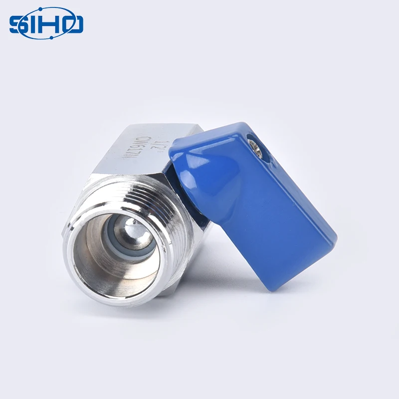 FM Mini Ball Valve Factory Direct Brass China Standard Yellow Brass Color Safety Manual Medium Temperature General Rubber OEM