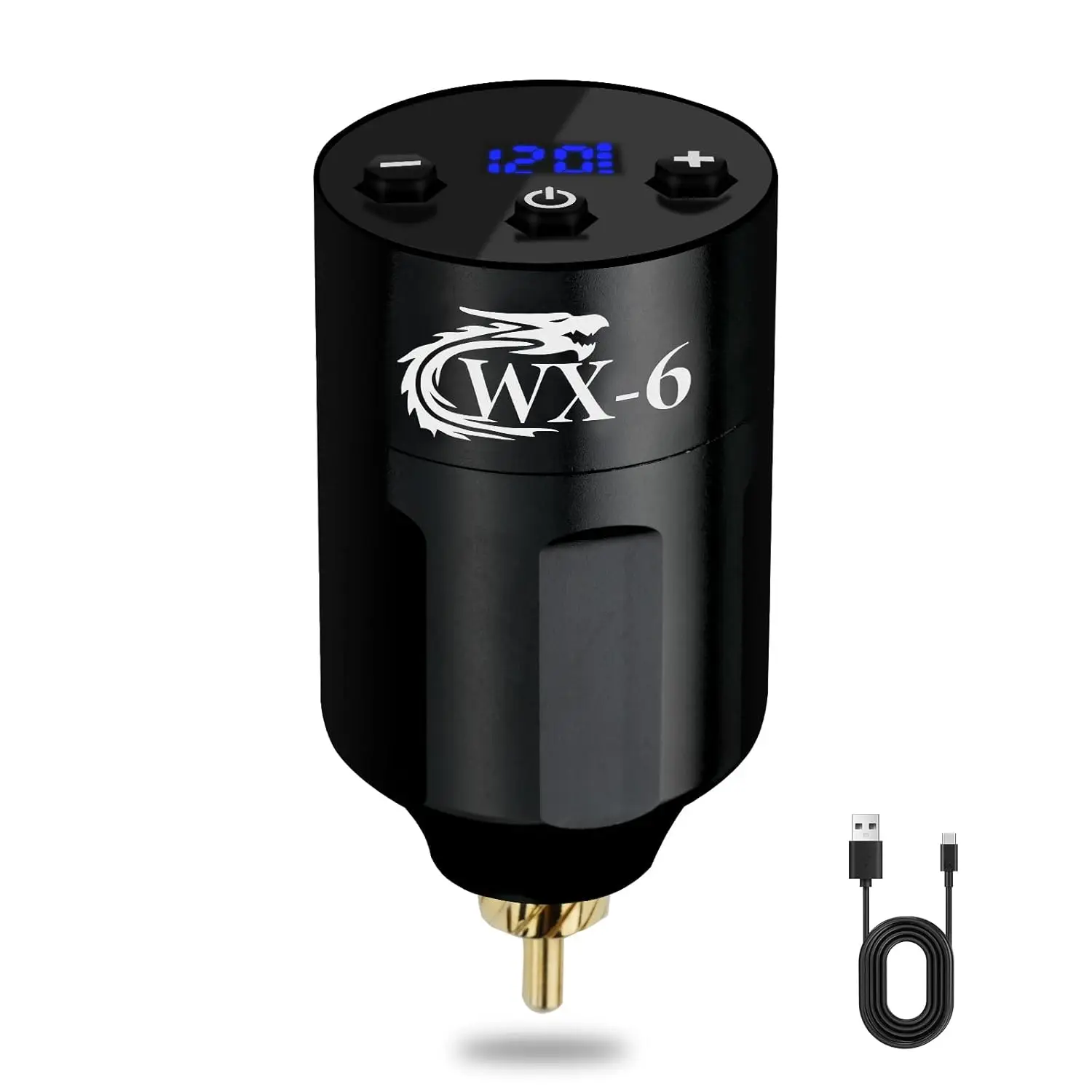 Mini Wireless Tattoo Power Supply LED Screen DC/RCA Tattoo Battery Pack Rechargeable Power Supply