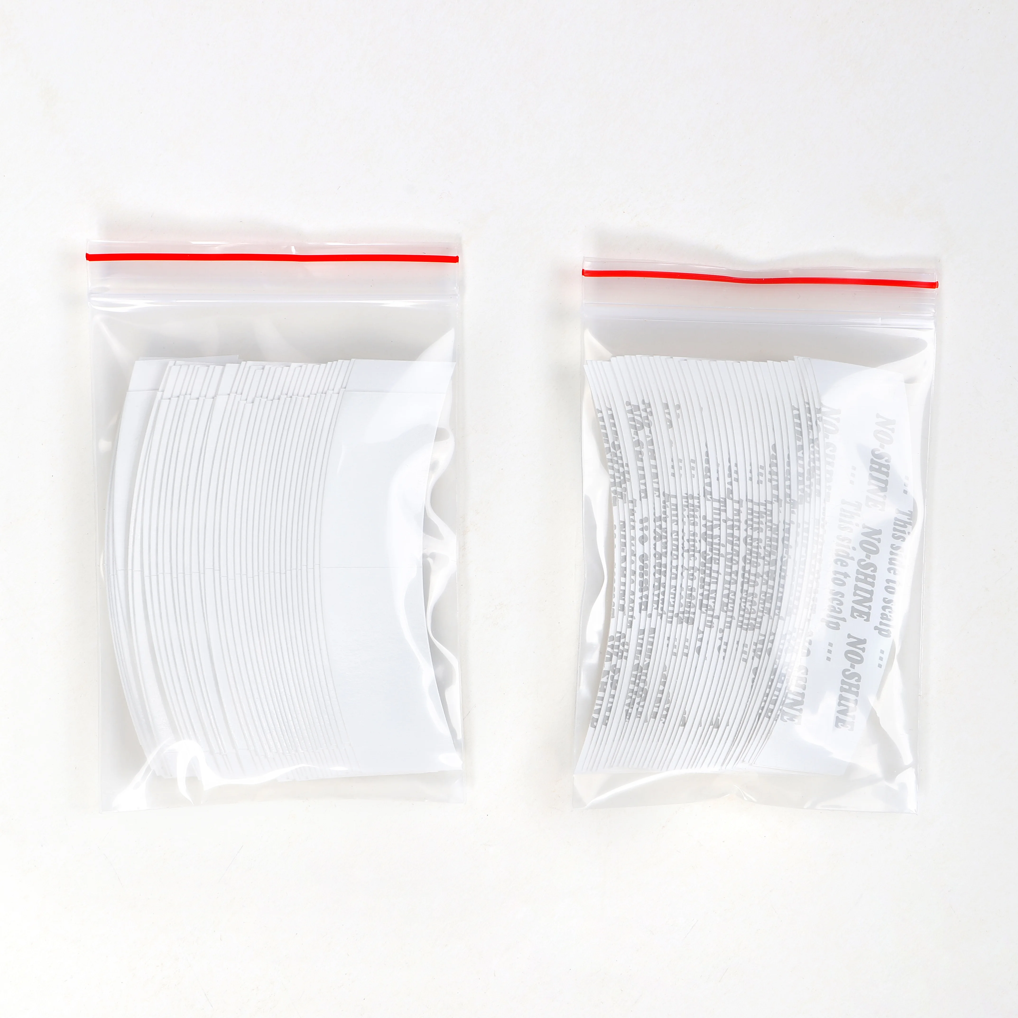 36pcs Walker No Shine Hair System Tape White Double Sided Adhesive Tape for Toupee Wig Hair Pieces
