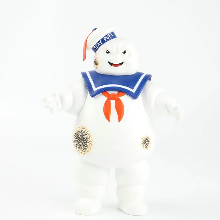 Factory Customized White Snowman Student Costume Dress Up Cute And Moving Plastic Toys Anime Toy