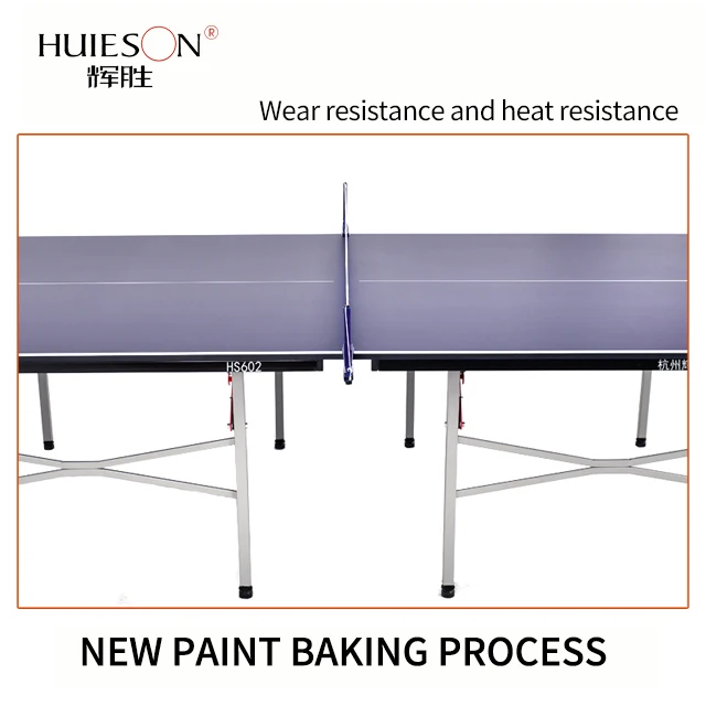 
HUIESON quality HS602 Standard home folding standard indoor home game training table tennis table Folding type 