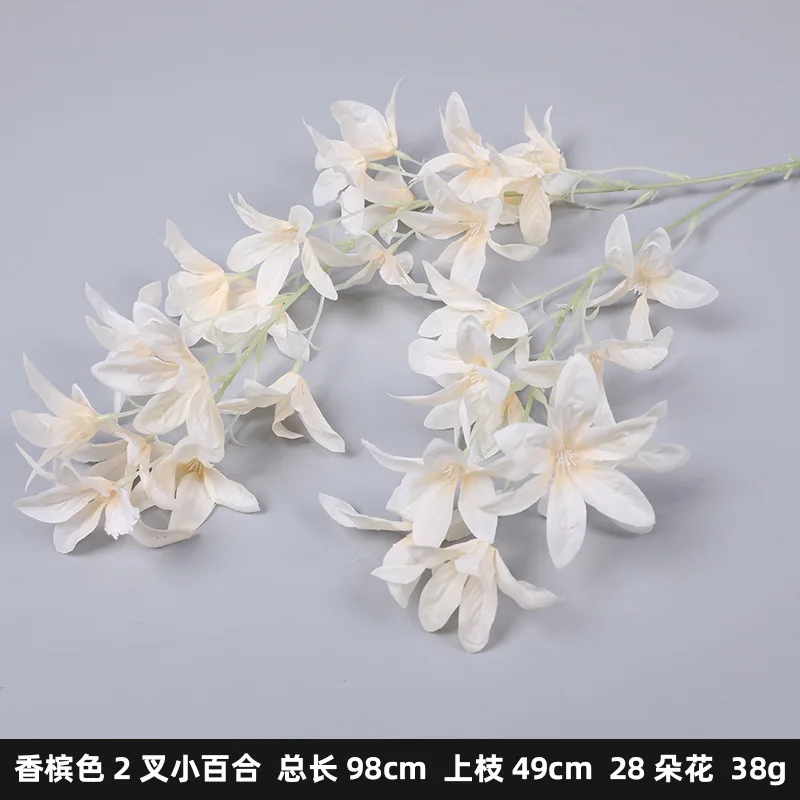 Artificial Flowers for Home Party Decoration Flowers Wedding Bouquet Christmas Flowers