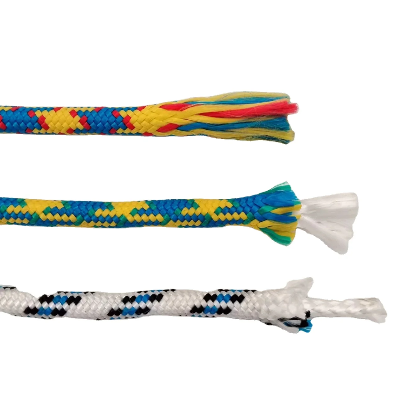 Manufacturer  High Strength 8mm PP Multi Filament Rope Braided Polypropylene Rope For Marine Packing