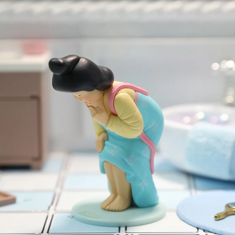 Hot Selling Mini Figures 8cm 7pcs Tang Ladies Sets Cultural Creation Toy Gorgeous Ladies Series Pvc Toy for Kids Figure Gift