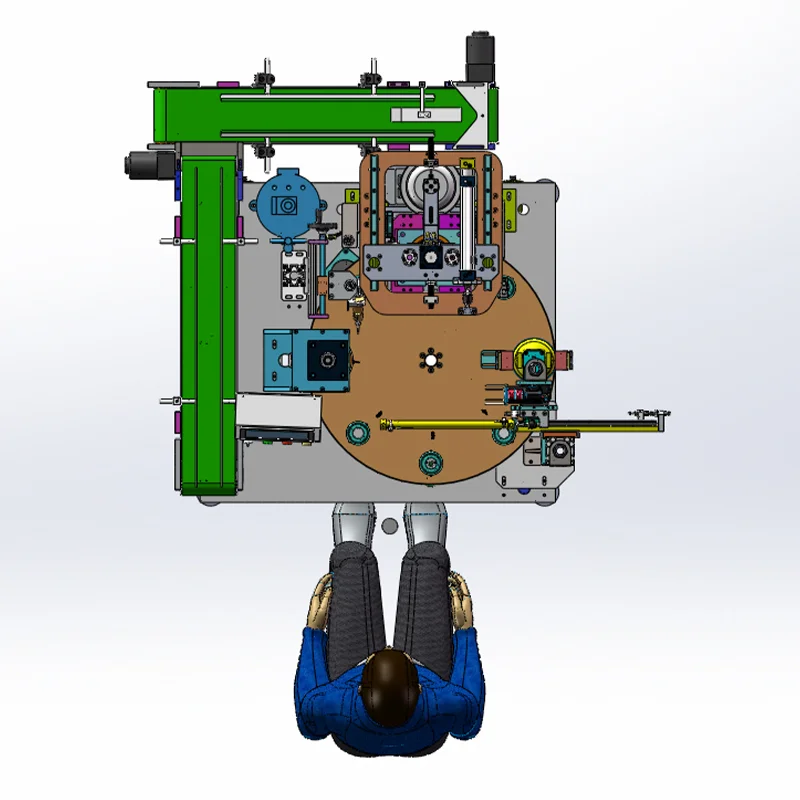 Made Of High Strength Electronic Products Machinery Led Bulb Automatic Assembly Machine