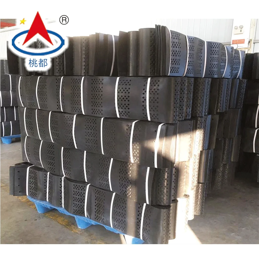 Green color 100% new HDPE textured and perforated Geocell factory for gravel stabilizer